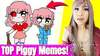 Gacha Life Animator REACTS to Zissy's PIGGY MEMES!