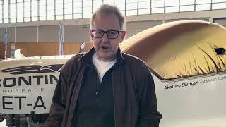 The Royal Aeronautical Society's President David Chinn FRAeS at AERO Friedrichshafen