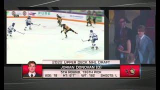 Jorian Donovan - 2022 NHL Entry Draft Selection (Ottawa Senators)