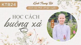 Học cách buông xả - Kinh Trung Bộ 23b - Kinh Gò mối - phần 2 - SC. Giác Lệ Hiếu