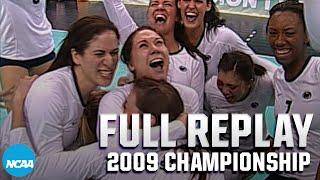 Penn State vs. Texas: 2009 NCAA volleyball championship | FULL REPLAY