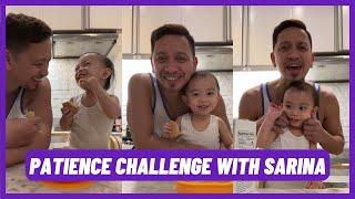PATIENCE CHALLENGE WITH SARINA BY JHONG HILARIO