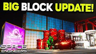 MAJOR Space Engineers Update - New Blocks & Warfare Evolution!