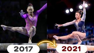 Sunisa Lee Wolf Turn Evolution: 2016-2022