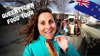 MUST EAT FOOD in New Zealand  | Queenstown Travel Vlog  (best fish and chips)