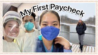 MY FIRST PAYCHECK as REGISTERED NURSE IN THE USA  FILIPINO NURSE ‍️JoyOfMia