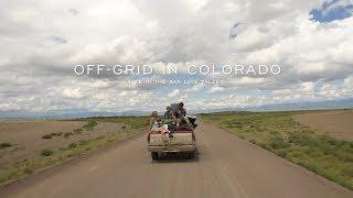 Off-grid living in Colorado