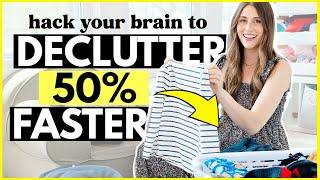 DECLUTTER FASTER! ‍️ Quick and Simple Hacks to Clear Your Space For Good!