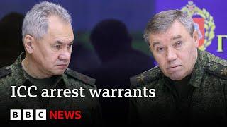 War crimes arrest warrants issued for top Russian officials | BBC News
