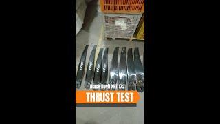 Corsair Black Devil XRT 172 M25Y thrust test