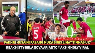 REAKSI FAKHRI HUSAINI DIBUAT MALU! Keberhasilan Timnas U17 disebut tak wajar~STY bela Nova Arianto
