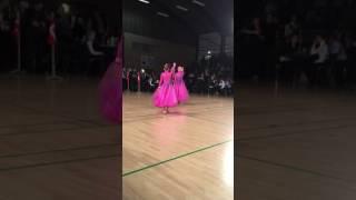 Josephine og Wiktoria quickstep SM standard 2017