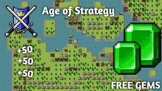 Age of Strategy - How To Get Free Gems [50]