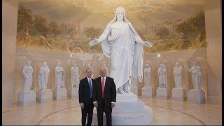 Two Apostles Lead a Virtual Tour of the Rome Italy Temple