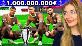 Kann meine FREUNDIN mit 1 MILLIARDE EURO die CHAMPIONS LEAGUE gewinnen? 