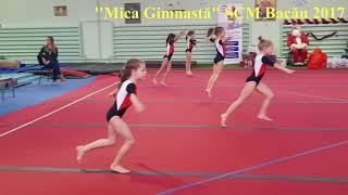 Gimnastica la sol feminin pe echipe / Gymnastics Women's Floor SCM Bacau 2017