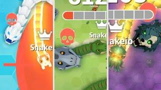  ALL BOSSES In Snake.io