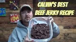 Calvins Worlds Best Beef Jerky Recipe In A Dehydrator