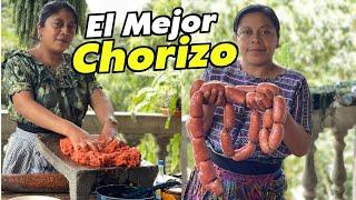 Cómo Hacer Chorizos De CERDO Artesanal   / Receta Original