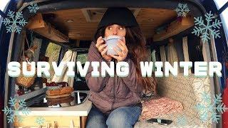 NO HEATING: how do I stay warm in the van?