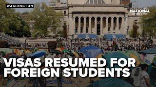 Trump admin resumes visas for foreign students demanding access to social accounts