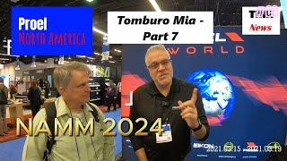 Proel North America at NAMM 2024 with The Myles Revolution (Tamburo Mia - Part 7 of 12)