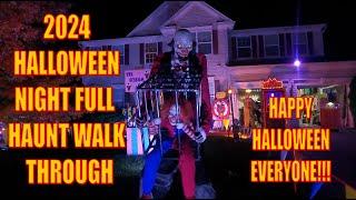 2024 HALLOWEEN NIGHT FULL HAUNT WALK THROUGH