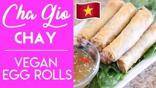 Vegan Vietnamese Fried Egg Rolls (Chả Giò Chay) - using Beyond Meat!