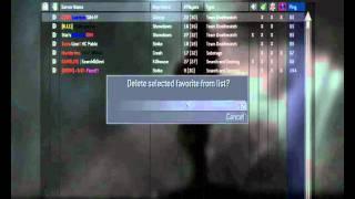 Call of Duty 4: Modern Warfare : MP PART 2 - How to connect to server [Discription]