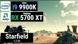 Core i9 9900K + Radeon RX 5700 XT = STARFIELD