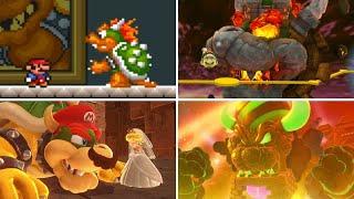 Evolution of Final Castles in Mario Games (1985-2023)