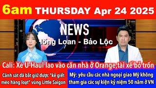 Apr 24, 2025 Xe U-Haul lao vào căn nhà ở Orange miền Nam California, tài xế bỏ trốn