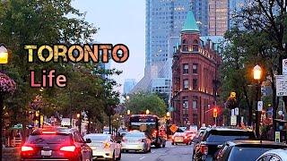 Toronto life, Downtown Toronto, Ontario, Canada 4K