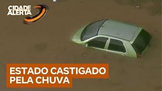 Carros submersos e pessoas ilhadas: São Paulo sofre com pontos de alagamento após chuva