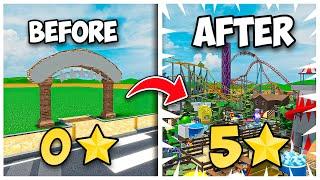 How Fast Can I Get 5 STARS In Theme Park Tycoon 2?