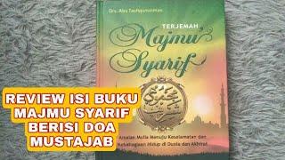 Review buku Majmu Syarif berisi doa n amalan mustajab