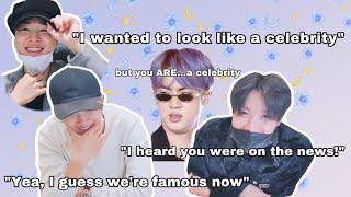 Someone remind BTS that they are big name celebrities... | humble king