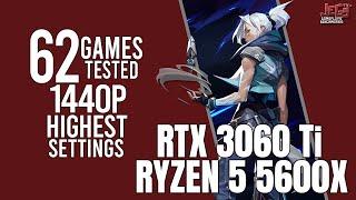 RTX 3060 Ti tested in 62 games ultra settings 1440p benchmarks!