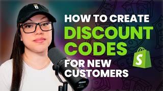 How to Setup a Discount Code in Shopify for New Customers