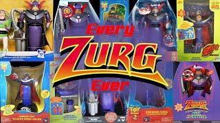 Every ZURG Ever (between 8 inch and movie-scale)