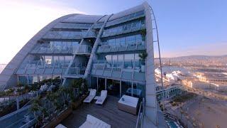 W Barcelona "Spectacular Suite" FPV drone promo video