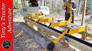 Manual Sawmills Need This - Portable Sawmill - Frontier Sawmills OS35, OS31, OS27, OS23