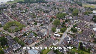 Millingen in vogelvlucht