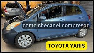 COMO DIAGNOSTICAR EL COMPRESSOR TOYOTA