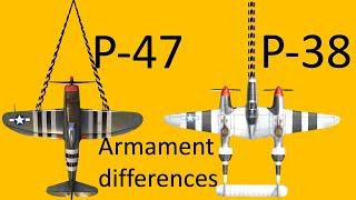 Why the bullet strike pattern of the P-38 center-line guns was superior to P-47 wing mounted guns.