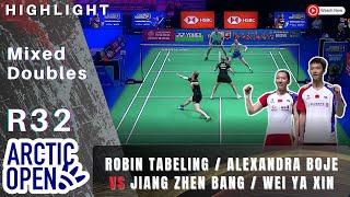 Robin Tabeling/Alexandra Boje vs Jiang Zhen Bang/Wei Ya Xin - R32 - Arctic Open 2024