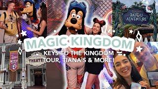 Day 4  | WALT DISNEY WORLD | Magic Kingdom, Keys to the Kingdom Tour, Riding Tiana's & more!