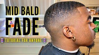 Mid Bald Fade | Haircut Tutorial | Garrick Dixon