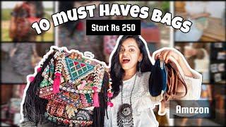 Boho Bag Haul | Amazon Bags Haul | Starting at *250 #musthaves