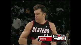 Throwback: Arvydas Sabonis' Near Perfect Game (32 PTS, 92% FG%, 10 REBS, 6 BLKS)